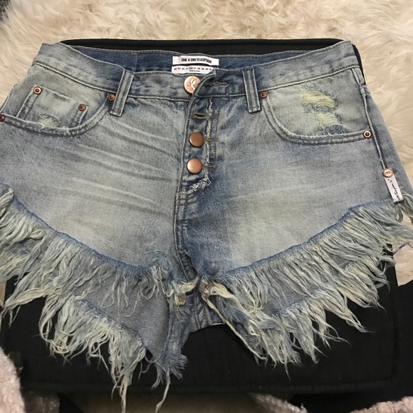 One Teaspoon Pants - One Teaspoon jean shorts